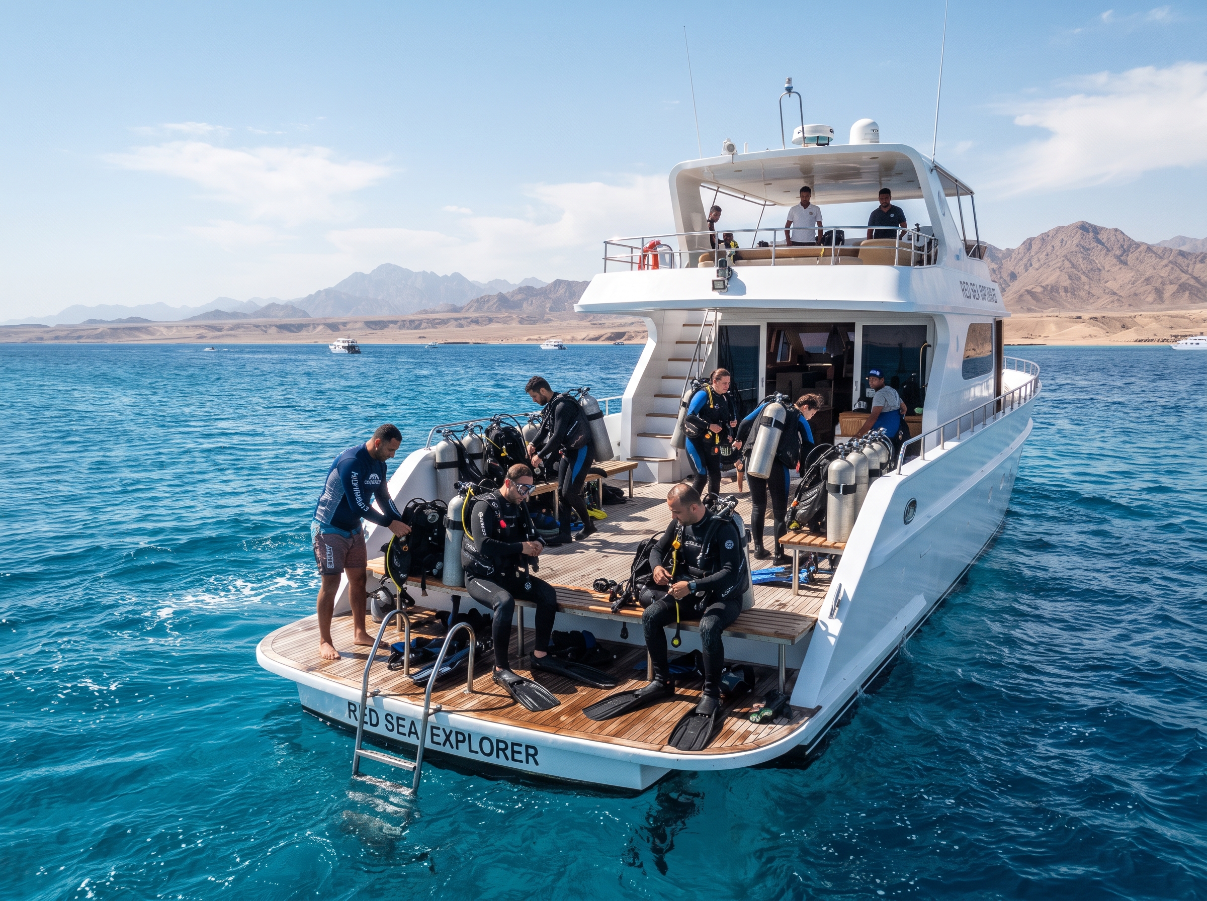 Daily Boat Diving Red Sea Marsa Alam