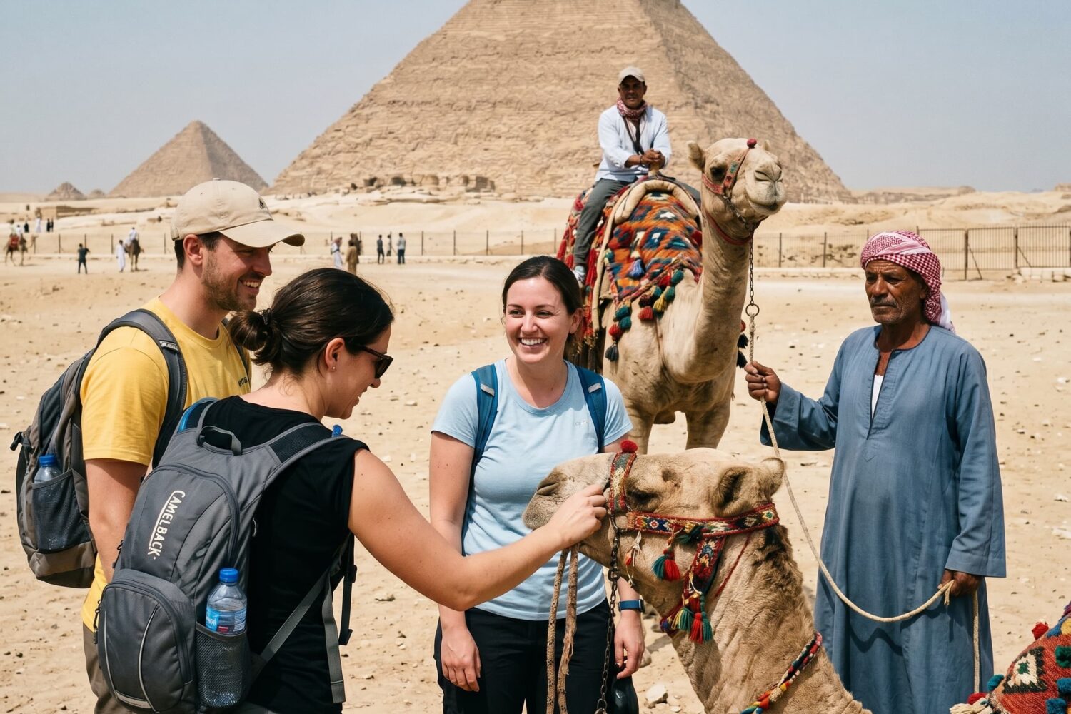 A tour of the Pyramids area